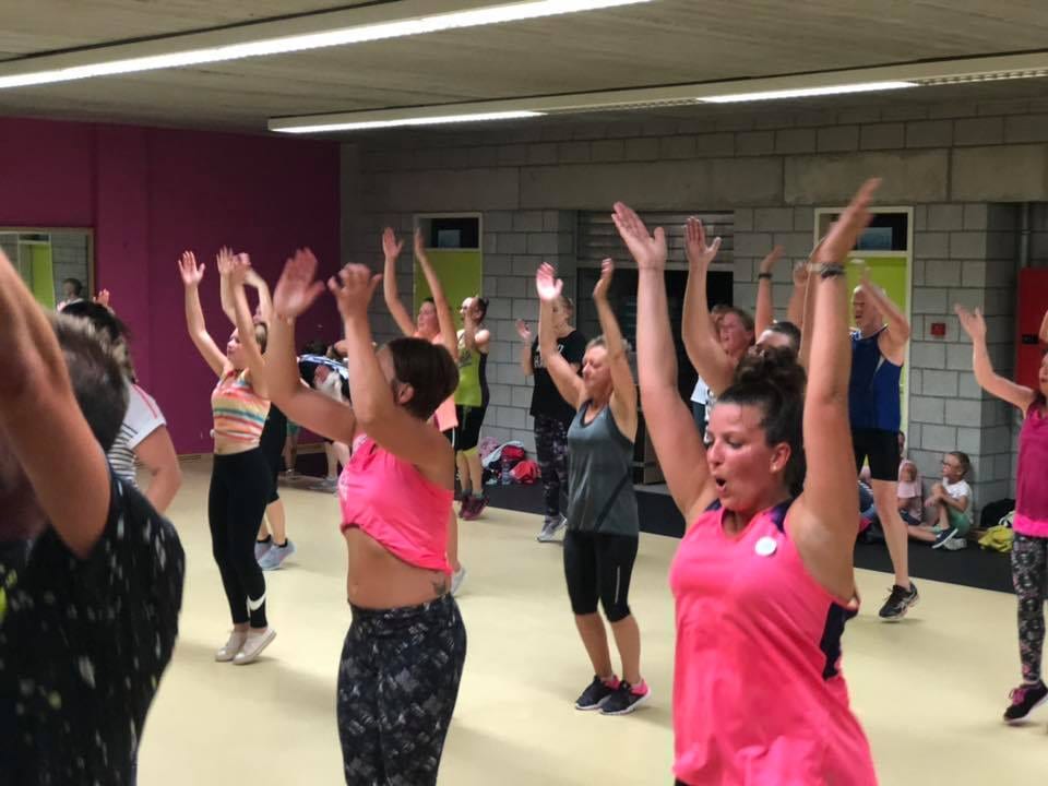 Cours de Zumba au Hall Omnisport de Ciney